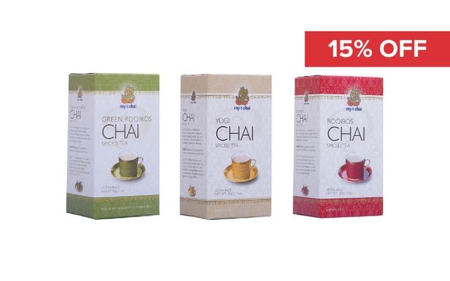 15% Off My T Chai  Range Cover Image